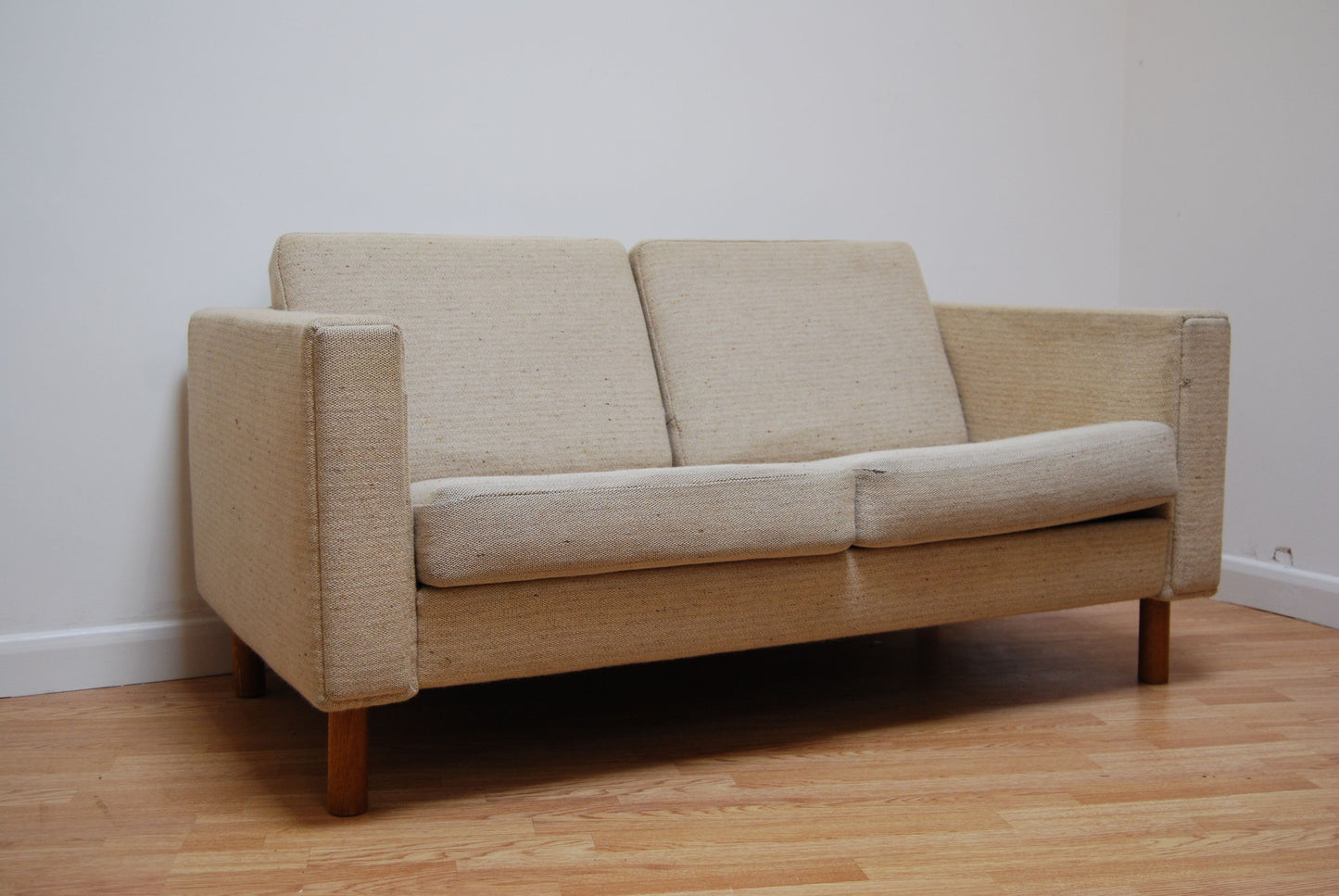 Two seat sofa by Hans J Wegner