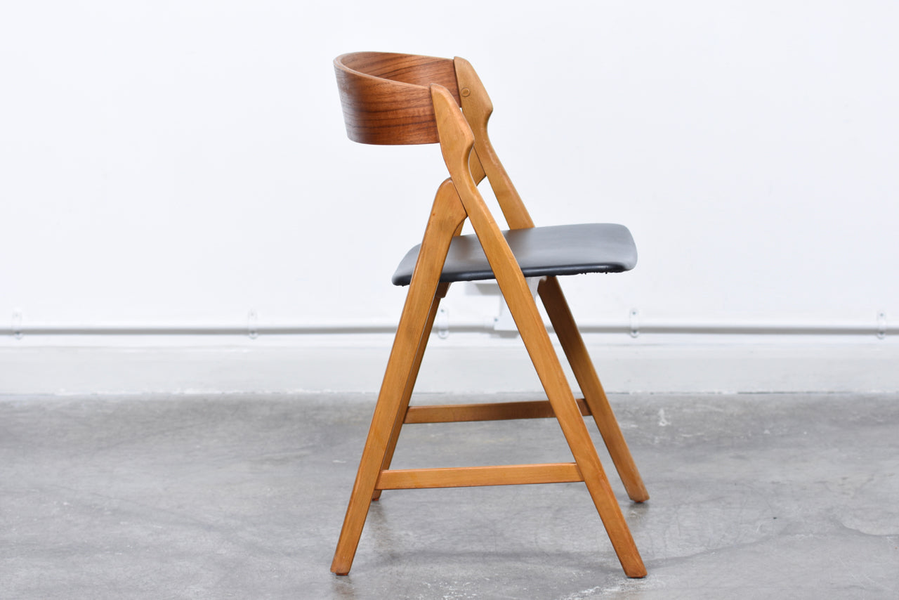 Set of four chairs by Henning Kjaernulf