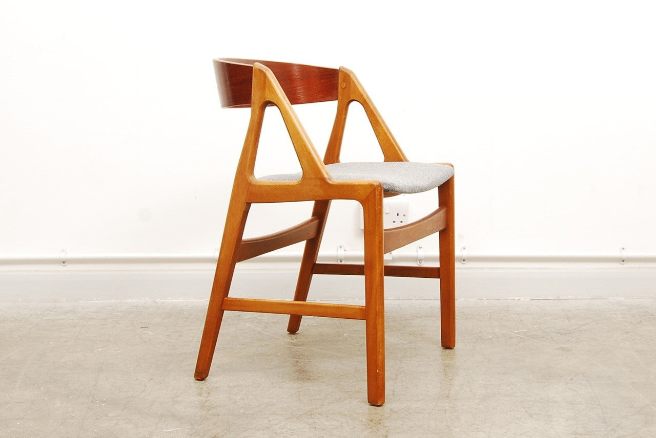 Set of four dining chairs by Henning Kj?Òrnulf