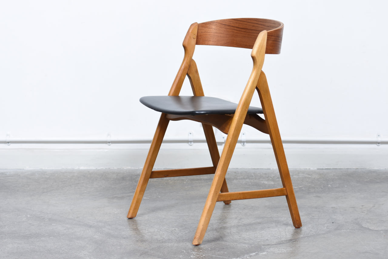 Set of four chairs by Henning Kjaernulf