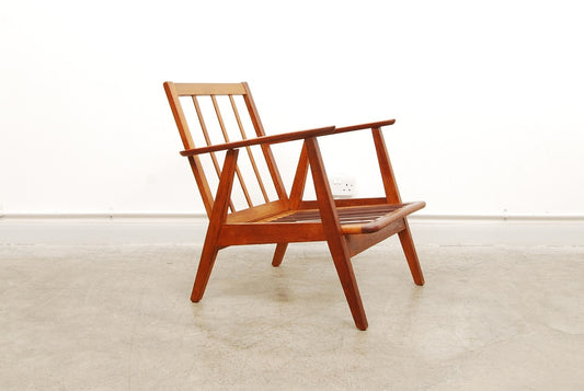 Teak lounge chair