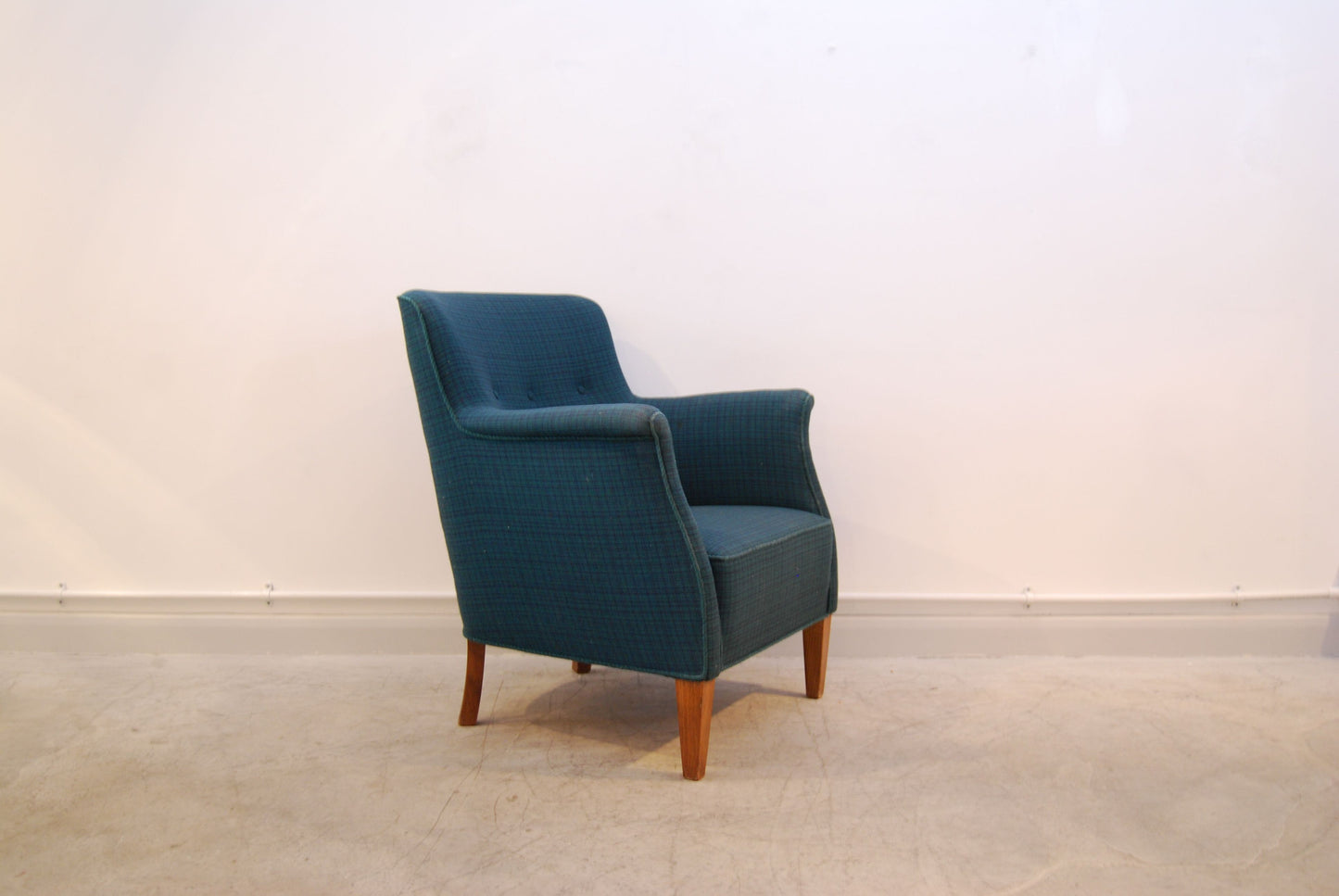 Lowback 1940s occasional chair