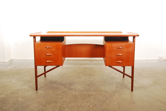 Executive desk in teak by Svend Aage Madsen