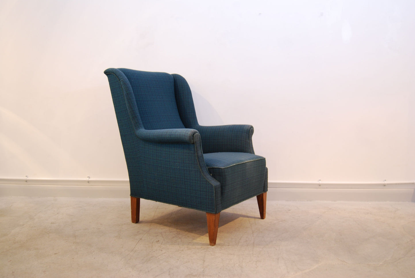 Highback 1940s occasional chair