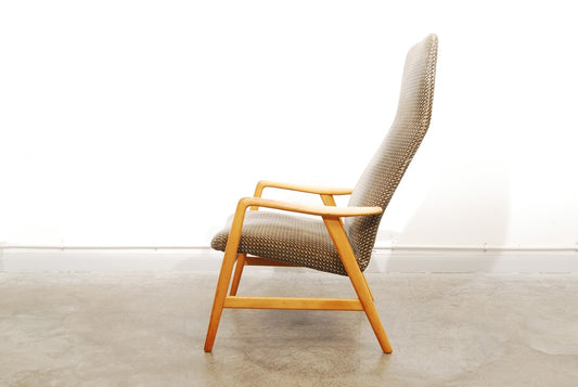 Reclining Kontour chair by Alf Svensson