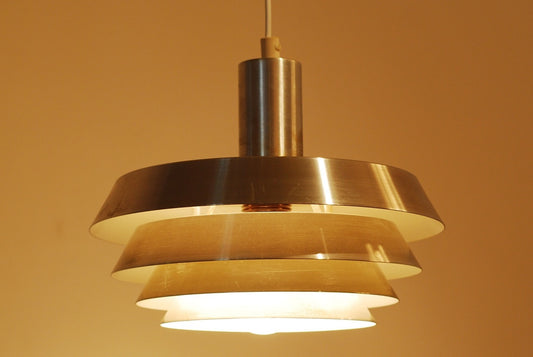 Chrome ceiling lamp