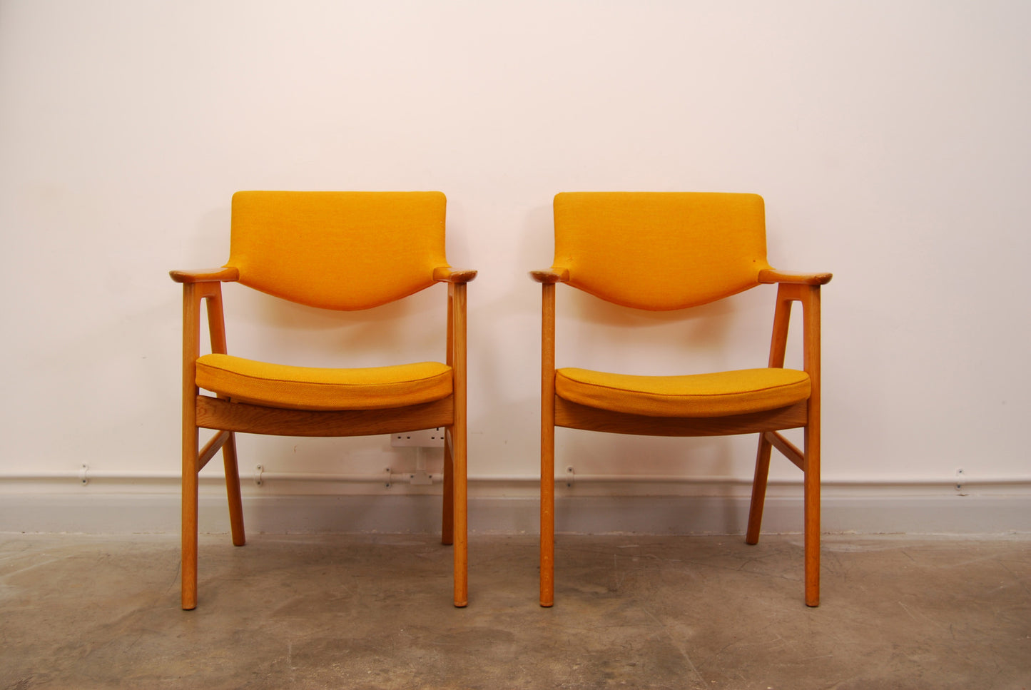 Pair of chairs by Erik Kirkeg̴rd