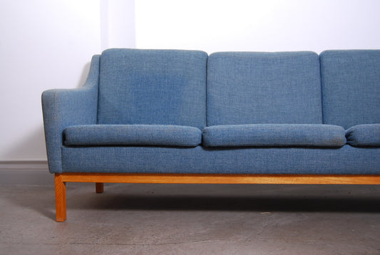 Three seat wool sofa