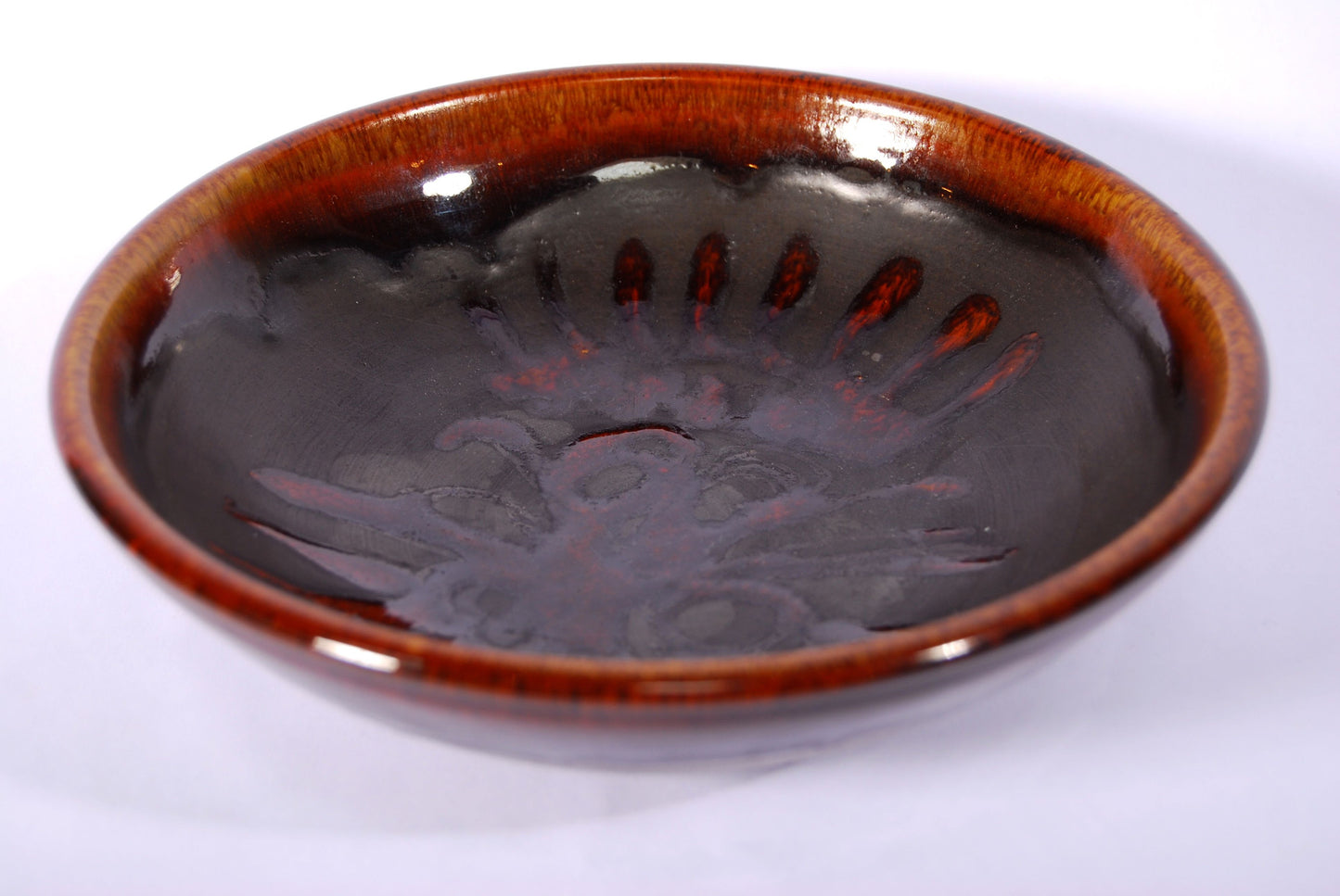 Brown glased bowl