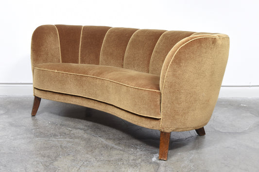 1940s banana sofa