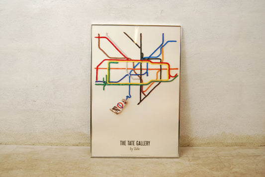 Framed poster "Tate Gallery by Tube"