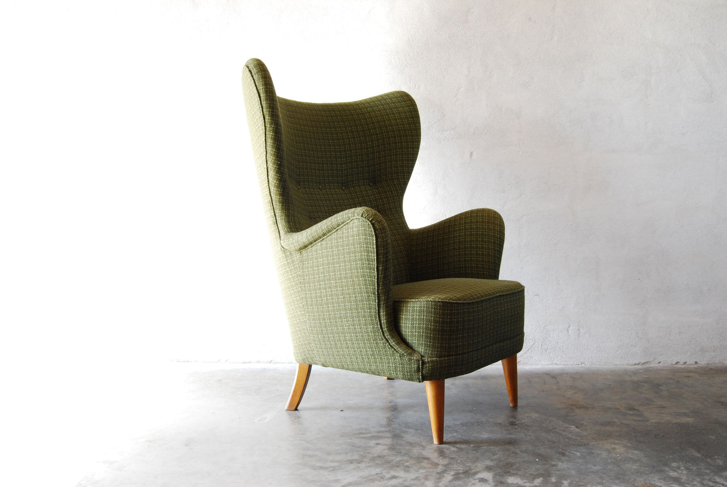 Wingback lounge chair by Anders Georg Svendsen