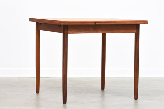 1960s extending kitchen table in teak