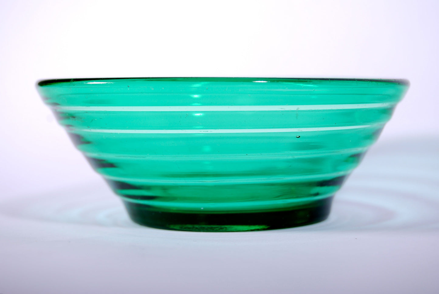 Glass bowl designed by Jacob Bang for Holmegaard