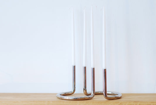 Gemini candleholder by Peter Karpf for ArchitectMade