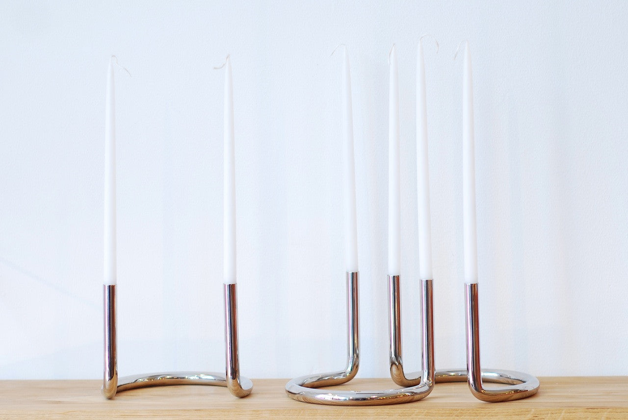 Gemini candleholder by Peter Karpf for ArchitectMade