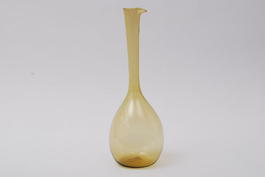 Scandinavian slim glass pitcher