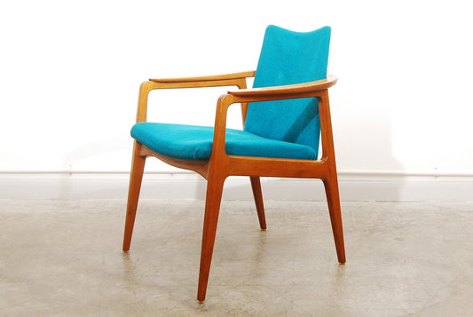 Beech framed armchair