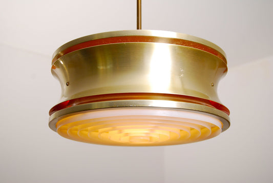 Brass ceiling lamp