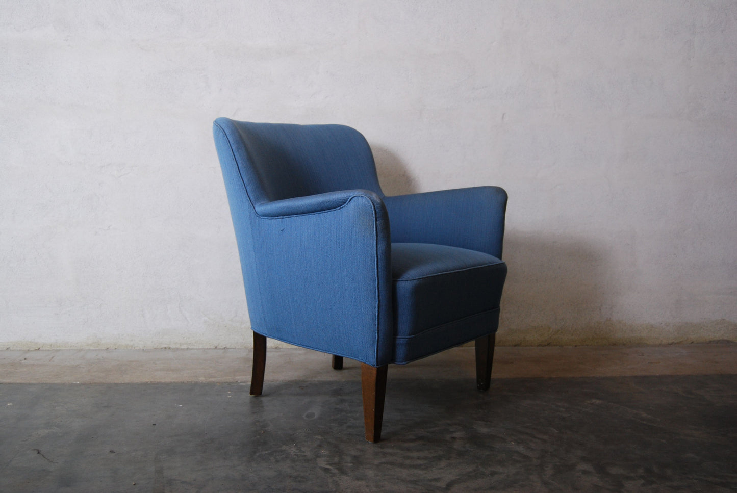 Lowback lounge chair in style of Malmsten