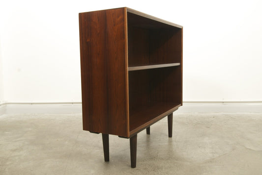 Rosewood and mahogany bookshelf