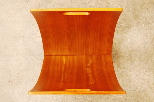 Teak magazine rack