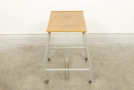 1960s-era typists desk trolley