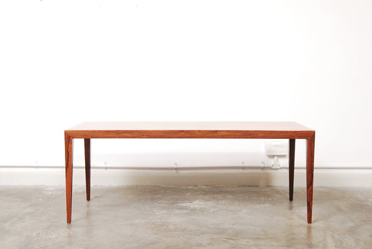 Rosewood coffee table by Haslev