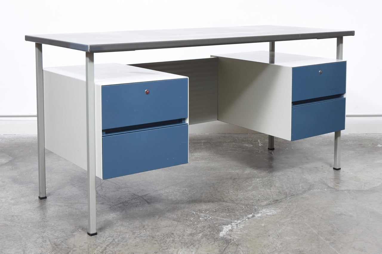 Steel desk by A.R. Cordemeijer