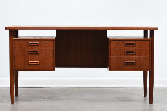 1960s Danish teak desk