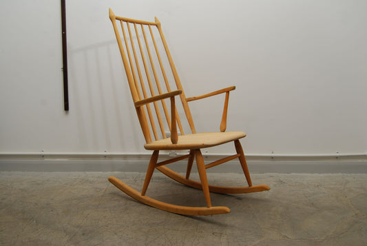 Highback rocking chair by Gemla Dio