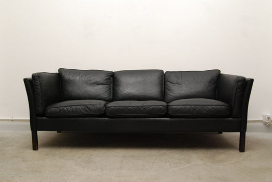 Three seat sofa by Stouby (black)