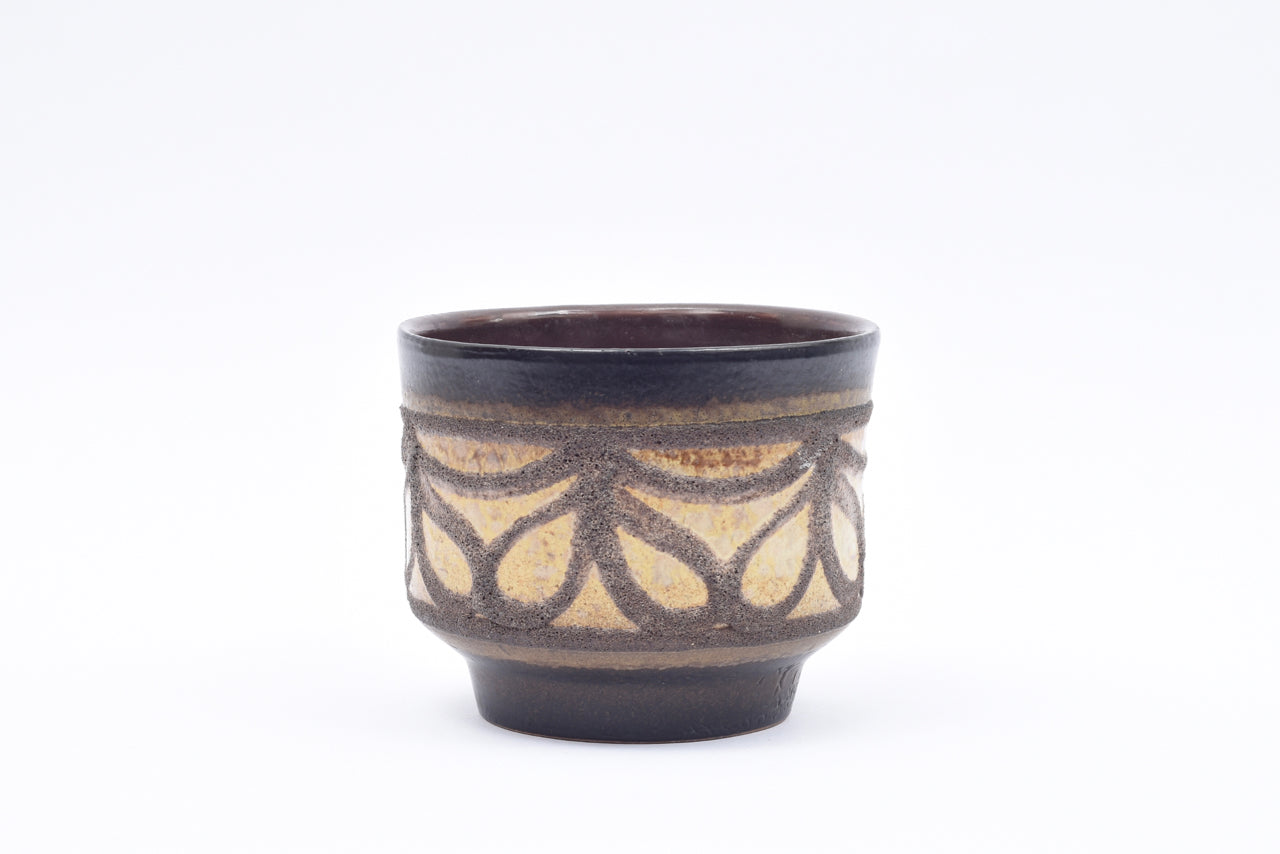 Flower pot by Strehla Keramik
