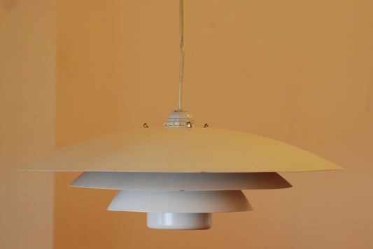 White ceiling light by Nordisk Solar Compagni