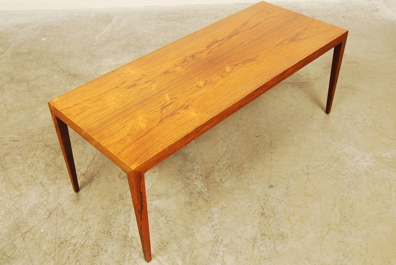 Rosewood coffee table by Haslev