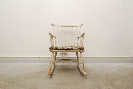 Beech rocking chair