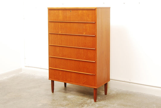 Chest of six drawers