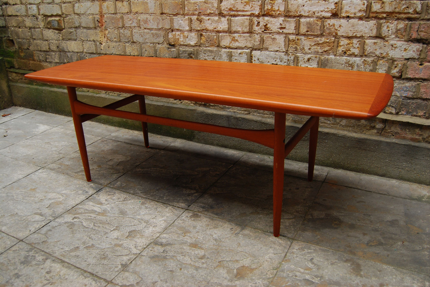 Teak coffee table by Grete Jalk