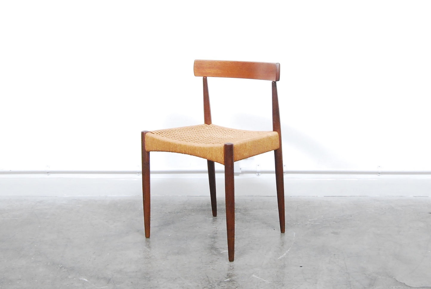 Set of dining chairs by Arne Hovmand Olsen