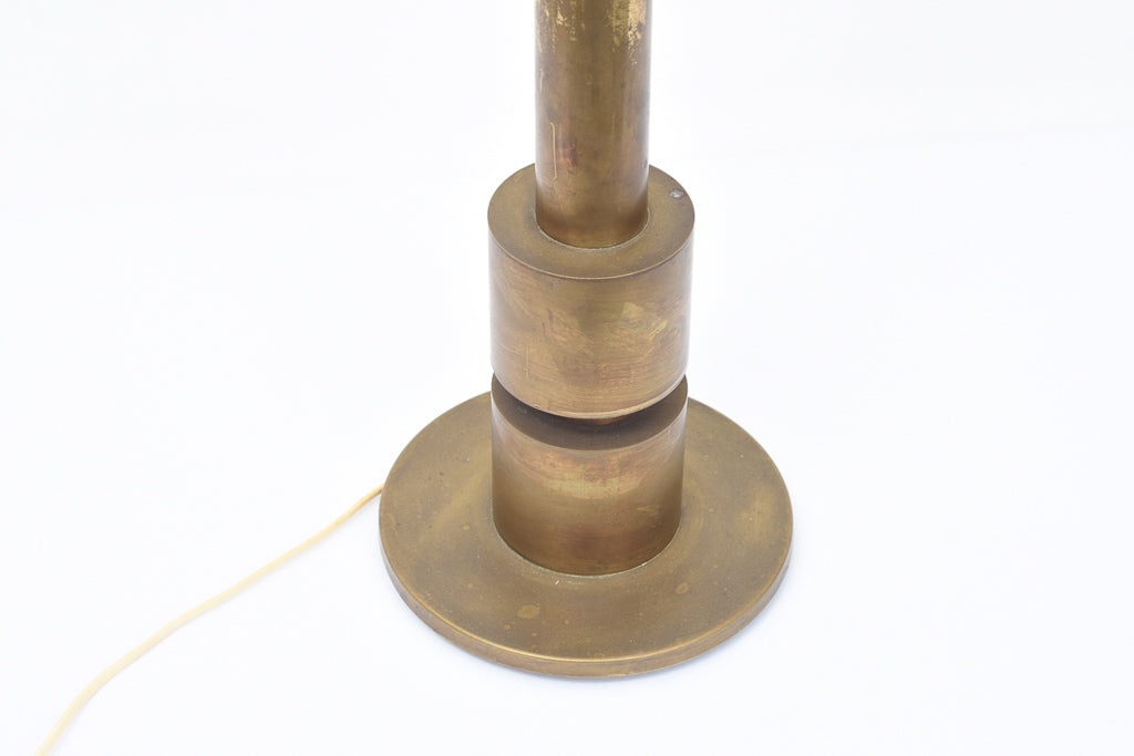 Vintage brass table lamp by Nordahl