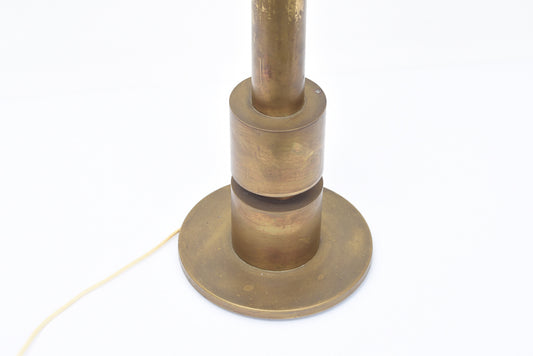 Vintage brass table lamp by Nordahl