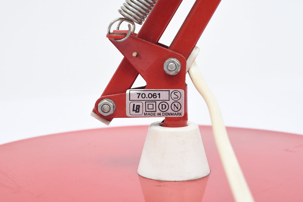 Vintage Danish anglepoise lamp