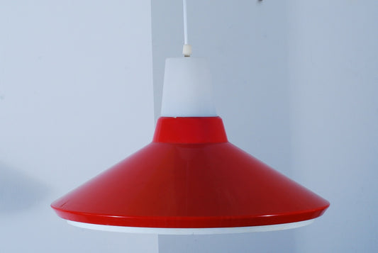 Red ceiling light