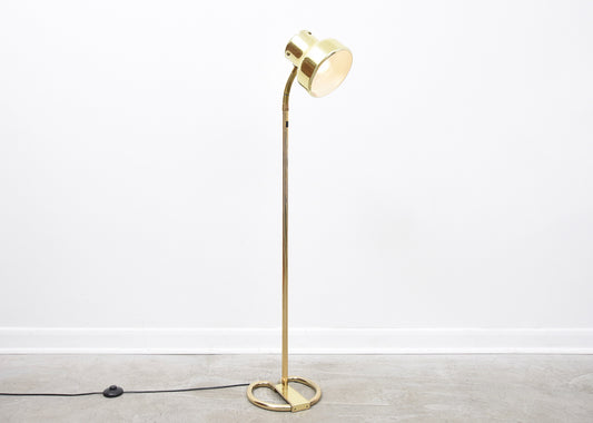 Brass Bumling floor lamp by Ateljer Lyktan