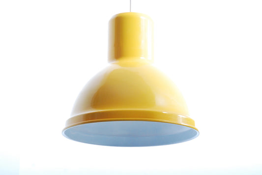 E.S. Horn yellow ceiling pendant