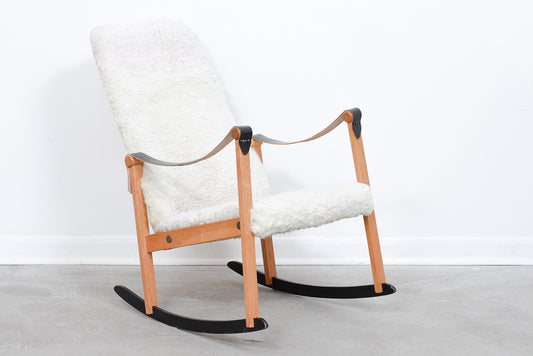 Vintage Swedish rocking chair