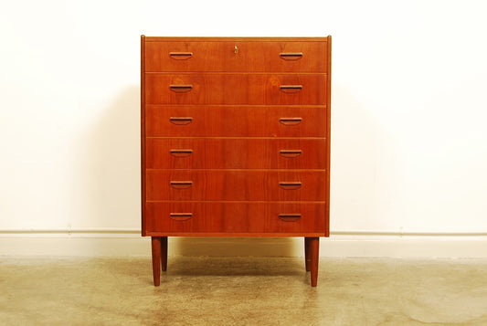 Chest of six drawers by Groth Møbelfabrik