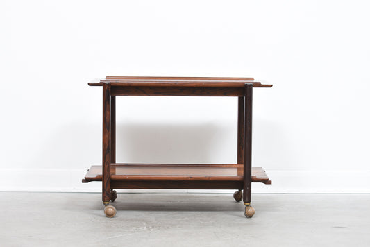 Rosewood extending trolley by Poul Hundevad