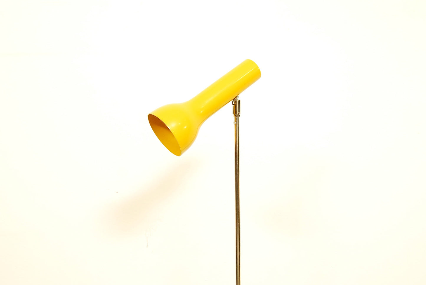 Yellow floor lamp