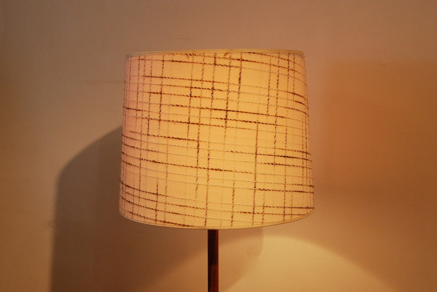 Rosewood floor lamp